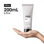 Serie Expert Silver Conditioner For Grey, White Or Light Blonde Hair