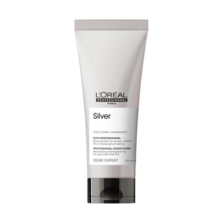 Serie Expert Silver Conditioner For Grey, White Or Light Blonde Hair