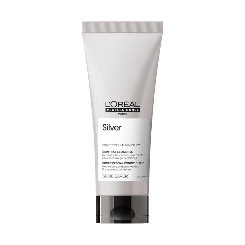 Serie Expert Silver Conditioner For Grey, White Or Light Blonde Hair