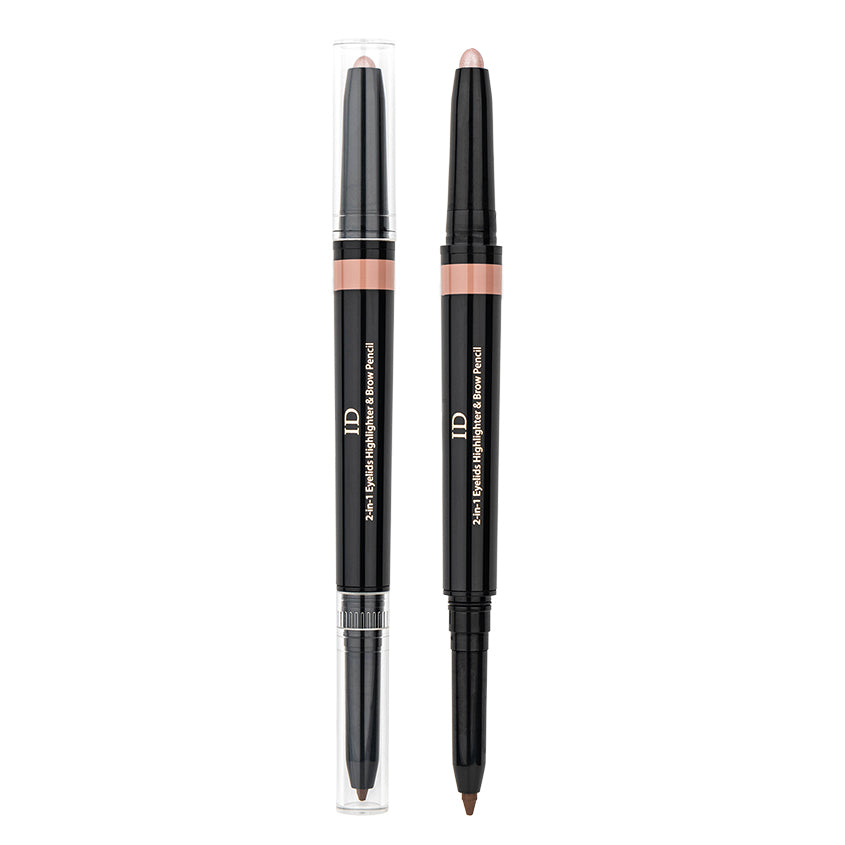 LETOILE ID 2-in-1 Eyelids Highlighter and Brow Pencil, chatain 302, 0,65/0,25g – شراء أونلاين