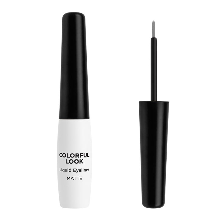 Eye pencils and eyeliners COLORFUL LOOK LIQUID EYELINER MATTE BLACK 6,5ML