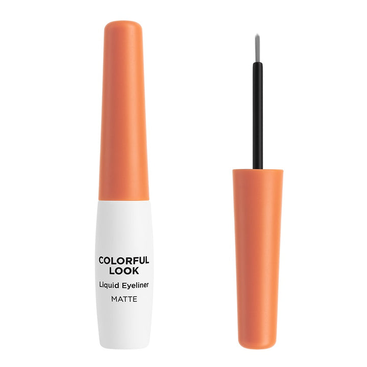 Eye pencils and eyeliners COLORFUL LOOK Liquid Eyeliner Matte orange 6,5 ml