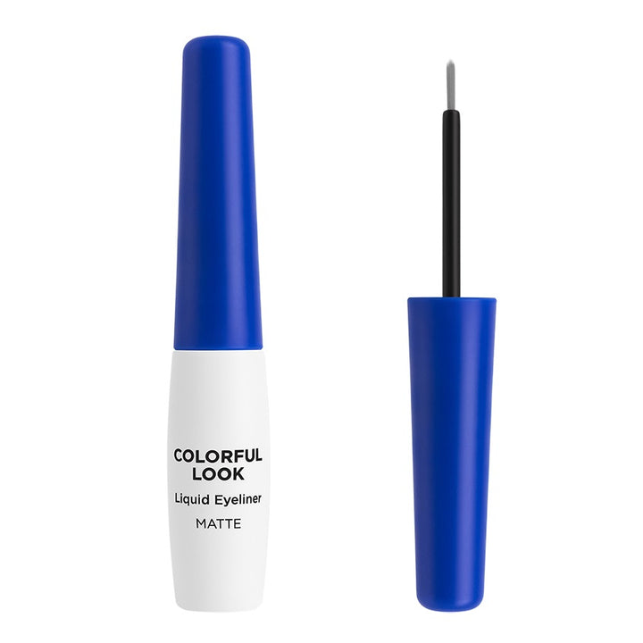 Eye pencils and eyeliners COLORFUL LOOK Liquid Eyeliner Matte dark blue 6,5 ml