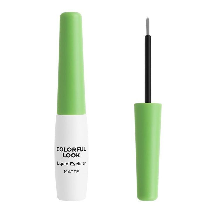 Eye pencils and eyeliners COLORFUL LOOK Liquid Eyeliner Matte green 6,5 ml