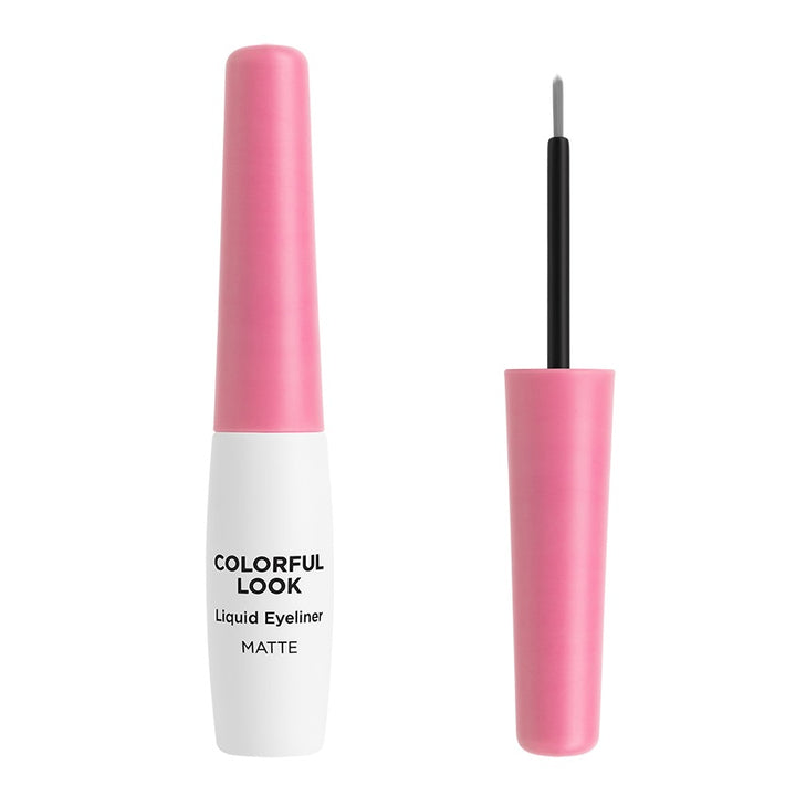 Eye pencils and eyeliners COLORFUL LOOK Liquid Eyeliner Matte pink 6,5 ml