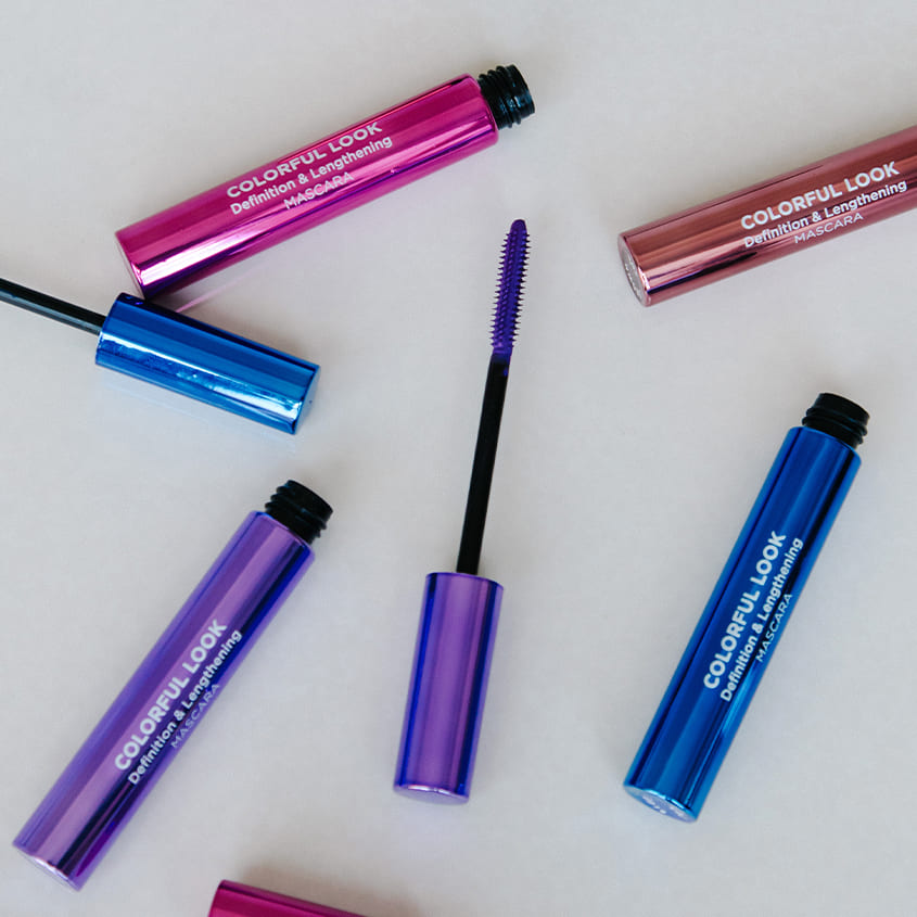 L`ETOILE Definition & Lengthening Mascara Colorful Look