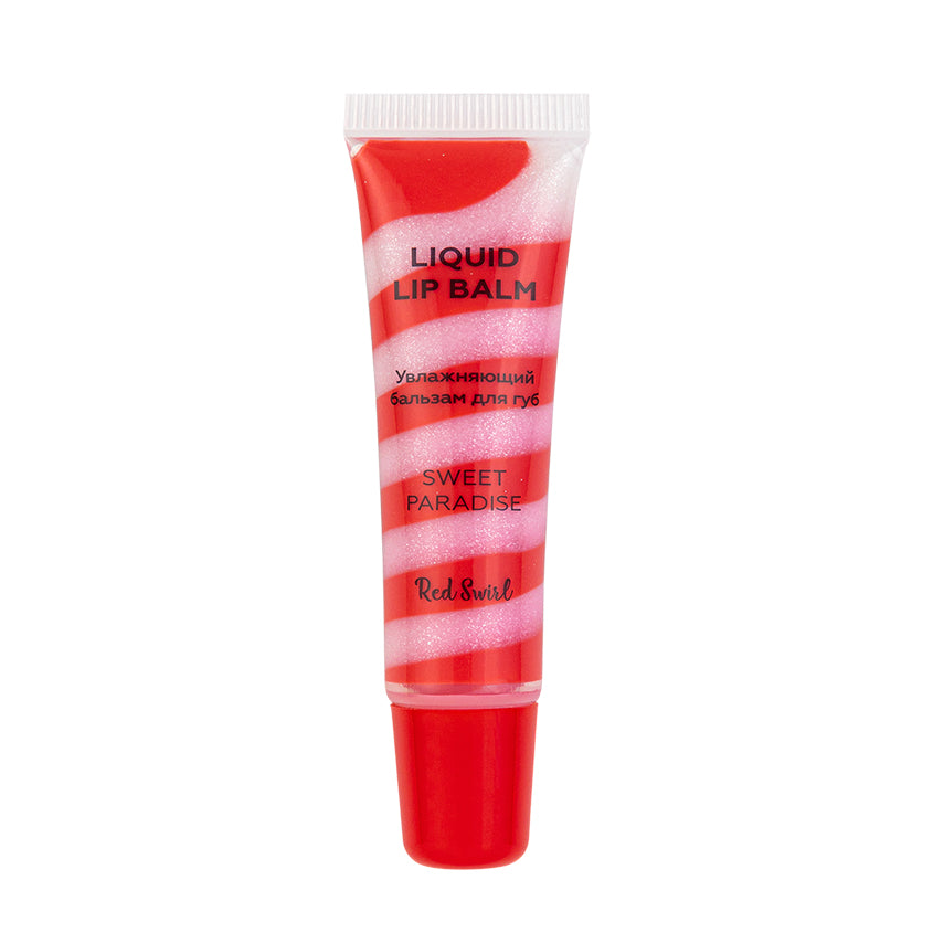 LETOILE Moisturising Liquid Lip Balm Sweet Paradise Red Swirl, 10 ml