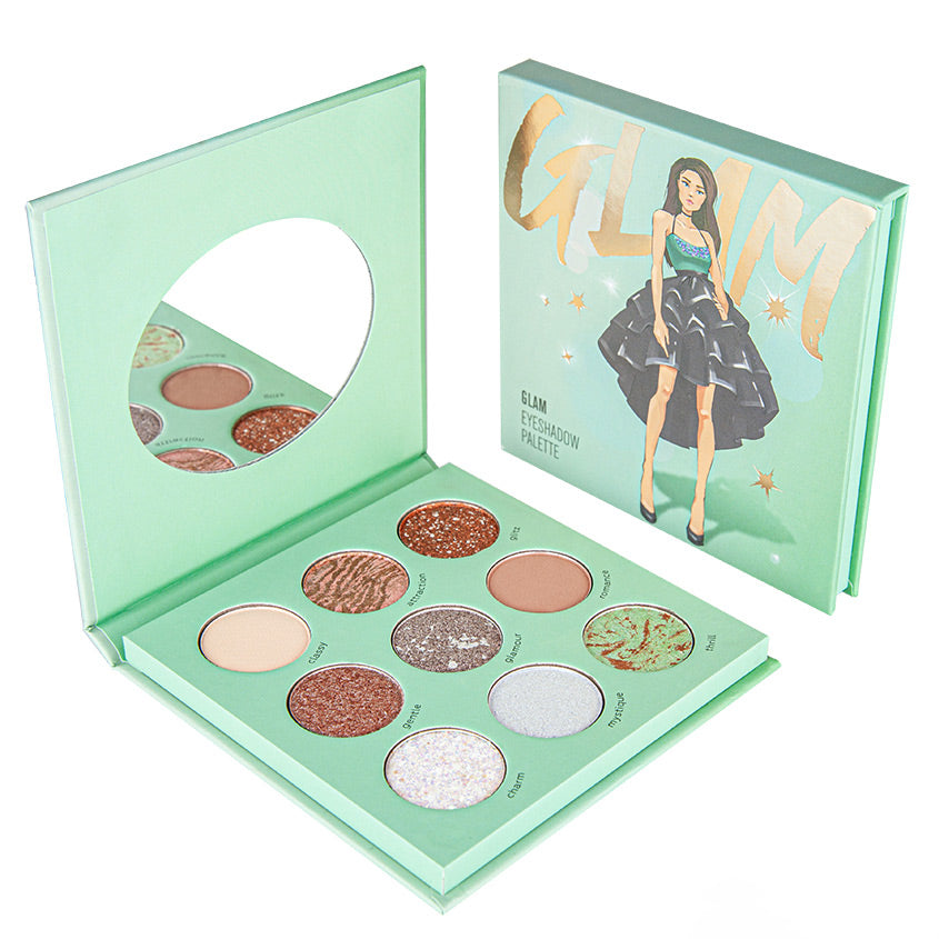 LETOILE GLAM EYESHADOWS PALETTE, 9 COLORS ,13,5 g – buy online