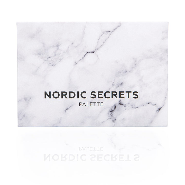 NORDIC SECRETS PALETTE, 48 eyeshadows, 4 highlighters, 2 blush, 61,8 g