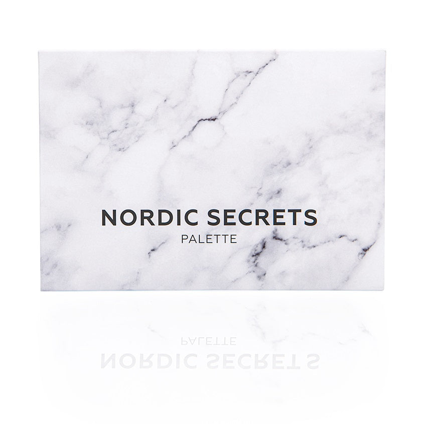 LETOILE NORDIC SECRETS PALETTE, 48 eyeshadows, 4 highlighters, 2 blush, 61,8 g