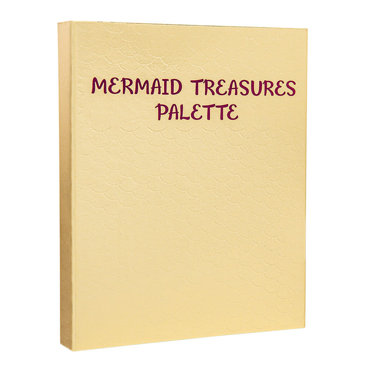 MERMAID TREASURES PALETTE, 12 eyeshadows, 2 highlighters, 2 blush, 2 contour, 48,4 g