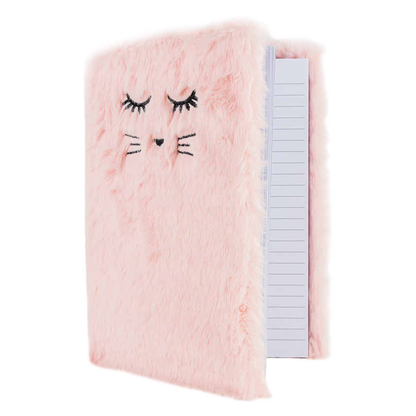 LETOILE PRETTY CAT Fluffy notepad, 100 pages per line, 145 x 208 mm