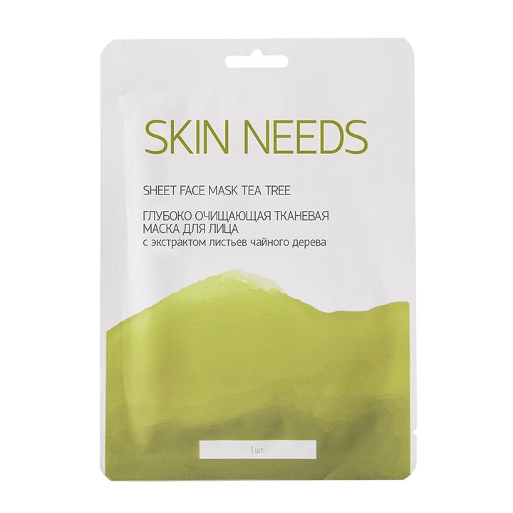 Facial skin care Sheet face mask tea tree, 23g