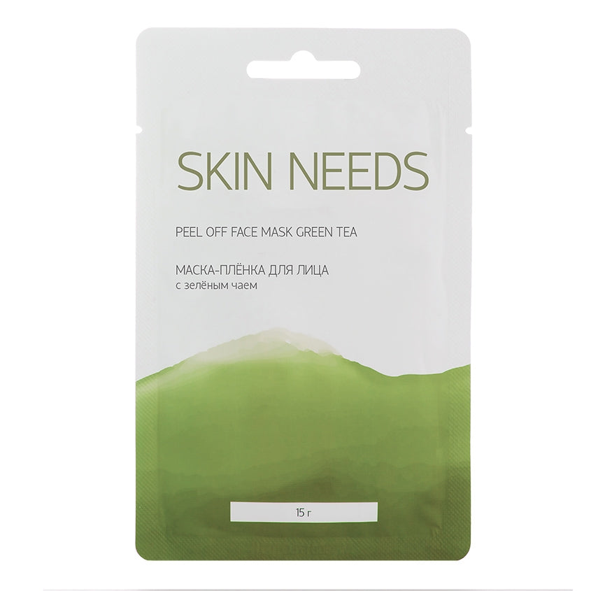LETOILE Peel off face mask green tea, 10 g