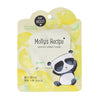DEAR MOLLY Fabric Mask "Molly's Recipe. Lemon"