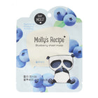 LETOILE MOLLY`S RECIPE Blueberry sheet mask, 23 g