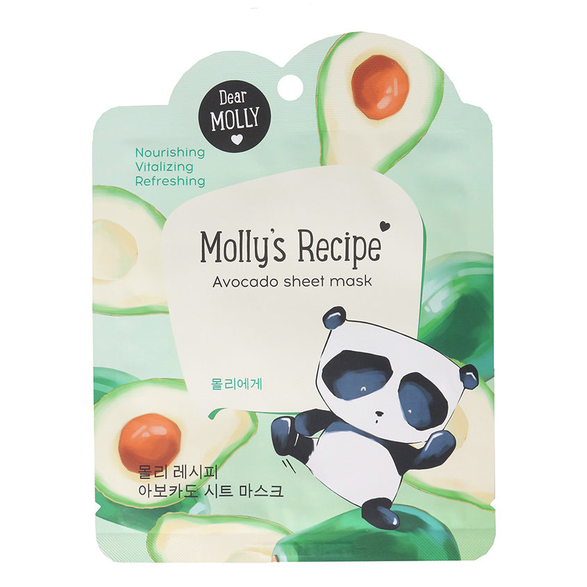 LETOILE MOLLY`S RECIPE Avocado sheet mask, 23 g – شراء أونلاين