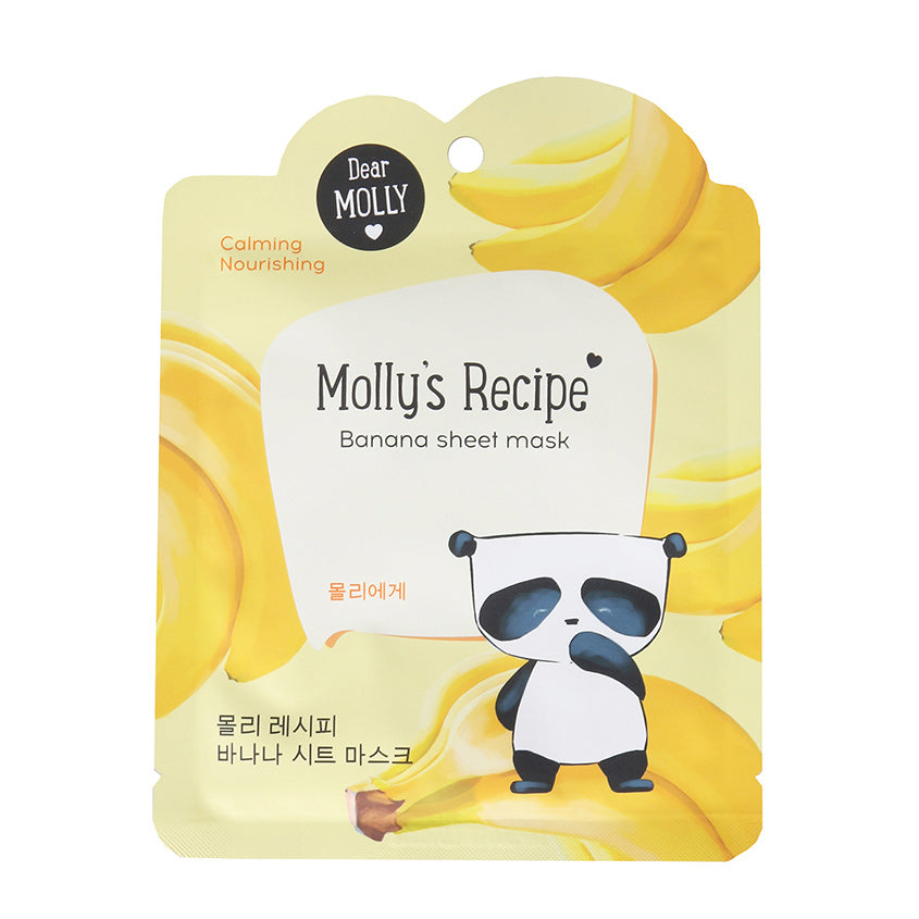 LETOILE MOLLY`S RECIPE Banana sheet mask, 23 g – buy online