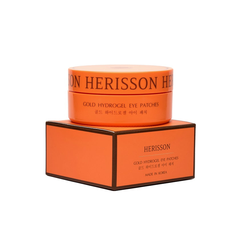 HERISSON GOLD HYDROGEL EYEPATCHES, BIG PACK 60 PCS. – free delivery