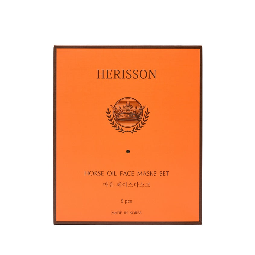 HERISSON SET OF HORSE BUTTER FACE SHEET MASKS, 5PCS * 25G – online store