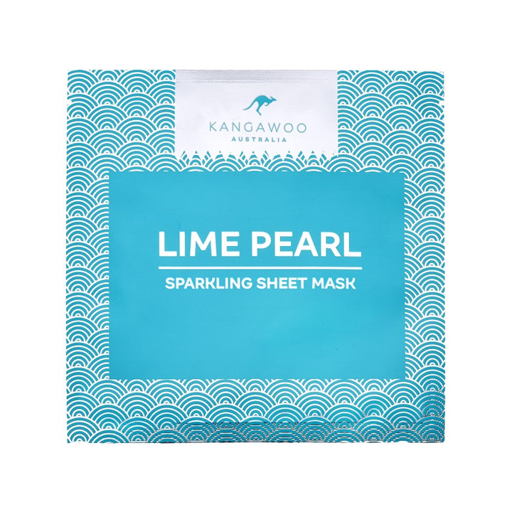 SPARKLING SHEET FACE MASK LIME PEARL, 20 ML