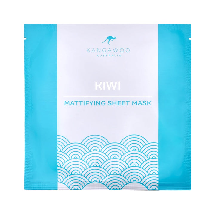 Facial skin care MATTIFYING SHEET FACE MASK FOR OILY AND PROBLEM SKIN KIWI, 20