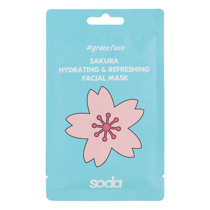 Facial skin care SAKURA HYDRATING AND REFRESHING FACIAL MASK, 28 ml