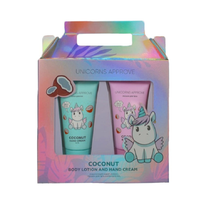 Gift set (hand cream coconut 50 ml, body lotion coconut 50 m
