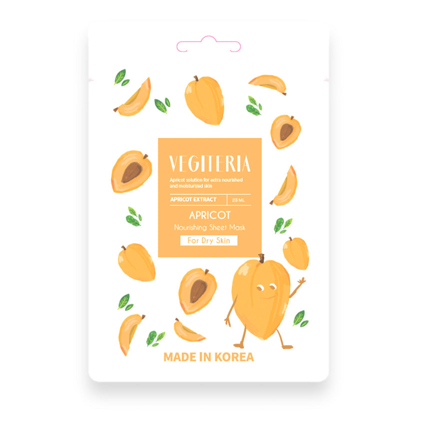 LETOILE SHEET FACE MASK APRICOT FOR DRY SKIN, 23 ML – buy online