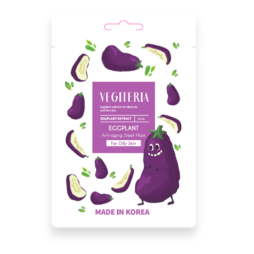 LETOILE SHEET FACE MASK EGGPLANT FOR OILY SKIN, 23 ML – شراء أونلاين
