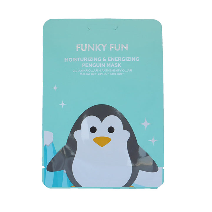 Moisturizing and energizing face mask Penguin FUNKY FUN, 23 ml