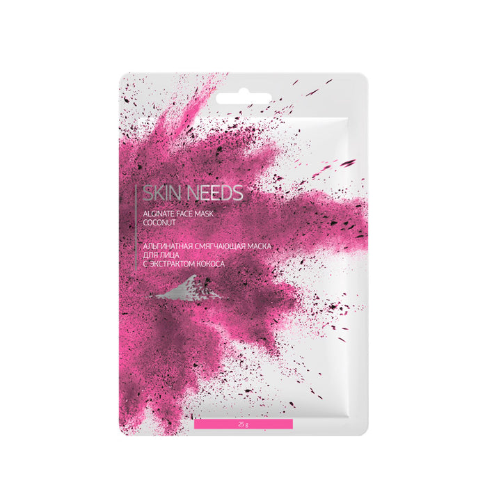 Alginate softening face mask coconut SKIN NEEDS, 25g