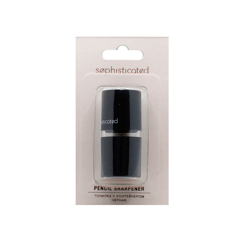 LETOILE PENCIL SHARPENER WITH CONTAINER BLACK, 1pc – buy online