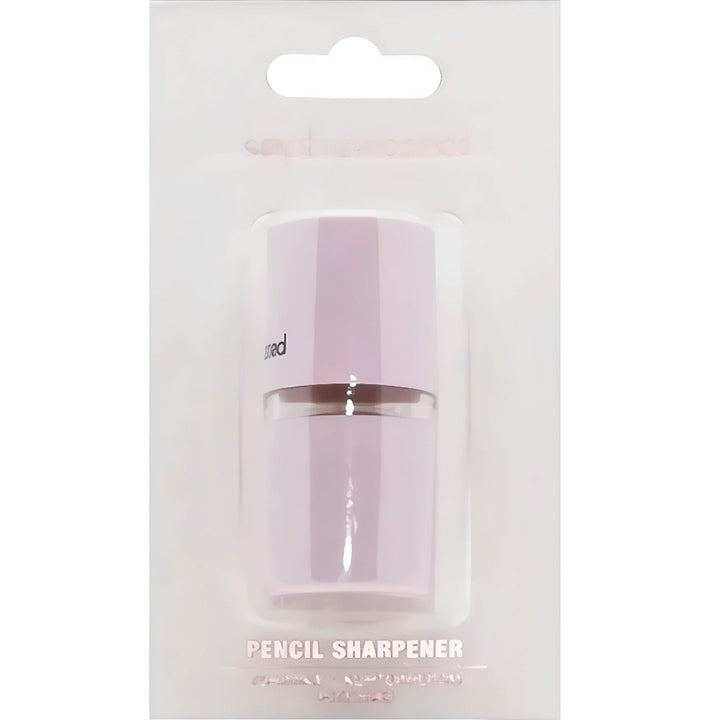 PENCIL SHARPENER WITH CONTAINER BEIGE, 1pc