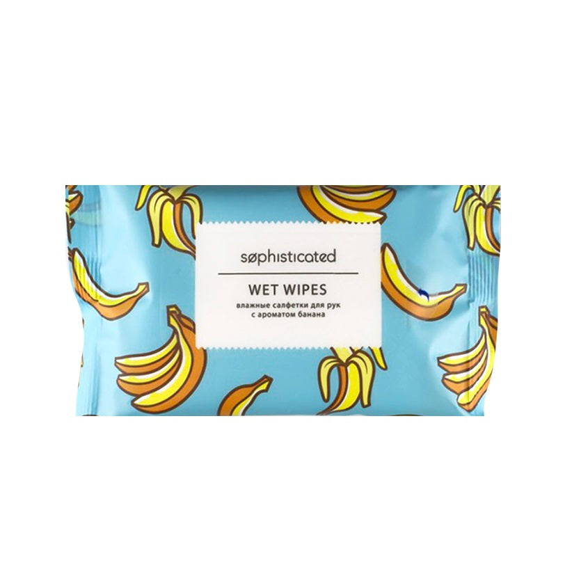 LETOILE SOPHISTICATED hands wet wipes (banana), 15pcs