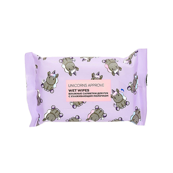 Moist Hand Wipes with Nourishing Milk