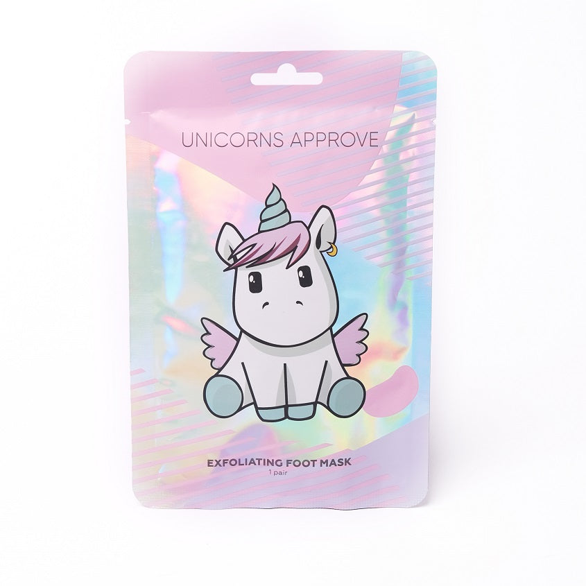 UNICORNS APPROVE Exfoliating foot mask, 28ml