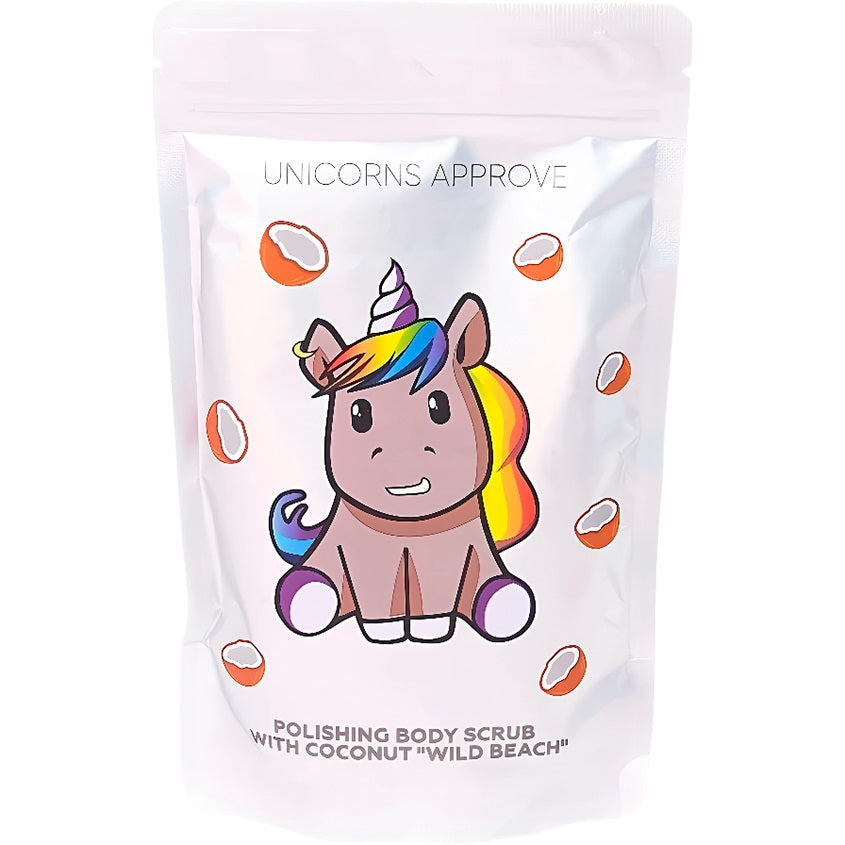 UNICORNS APPROVE Polishing body scrub with coconut WILD BEACH – شراء أونلاين