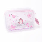 Beauty bag with flowing glitter  UNICORNS APPROVE