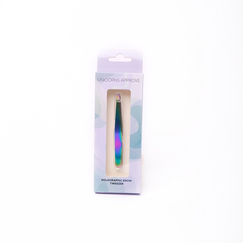 Holographic Eyebrow Tweezers UNICORNS APPROVE