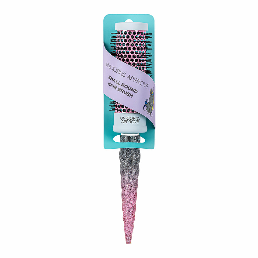 UNICORNS APPROVE Small Round Hair Brush