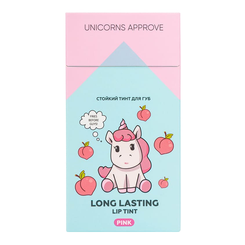 UNICORNS APPROVE Long lasting lip tint PINK (10pcs)