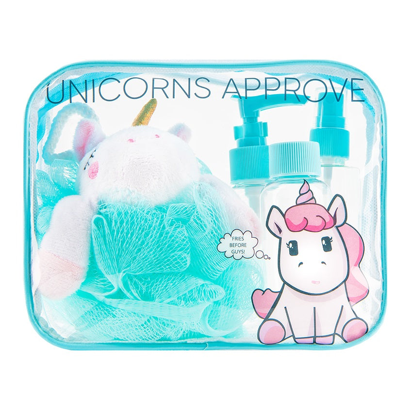 Travel Set: 3 Bottles, Sponge, Case