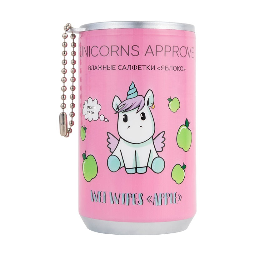 Wet wipes apple Unicorns Approve, 30 pcs