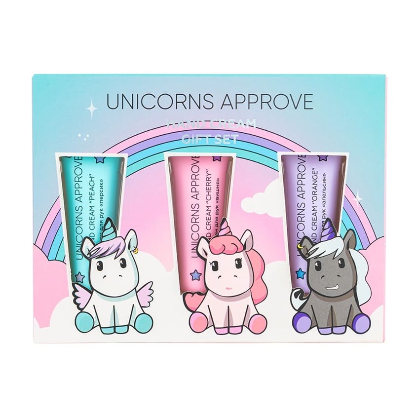 Mini hand cream set Unicorns Approve, 3*10 ml – buy online