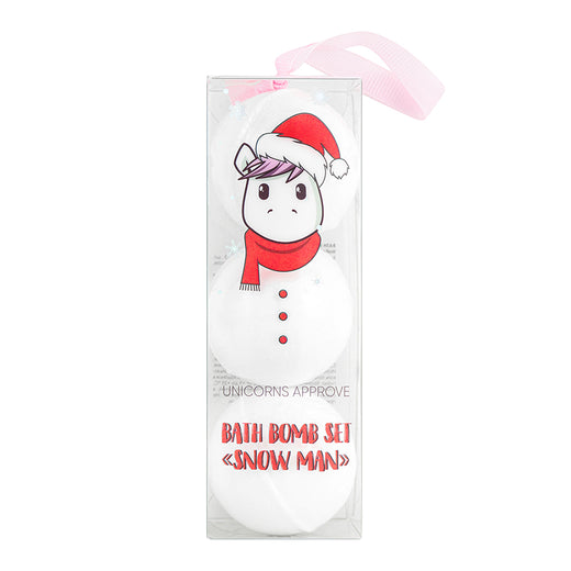 "Snow Man" Bath Bomb Set