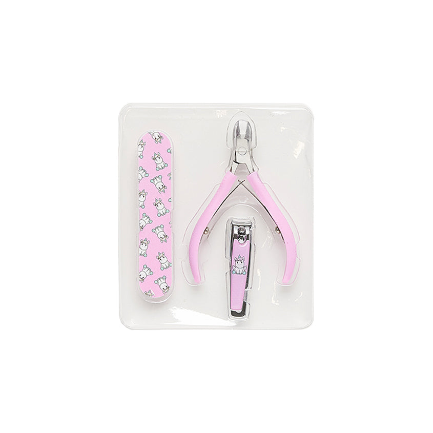 Manicure Gift Set: Clippers, Cuticle Nippers, Nail File