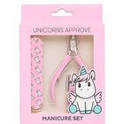 Manicure Gift Set: Clippers, Cuticle Nippers, Nail File