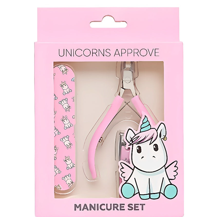 Manicure Gift Set: Clippers, Cuticle Nippers, Nail File