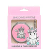 Gift Set: Mirror + Eyebrow Tweezers